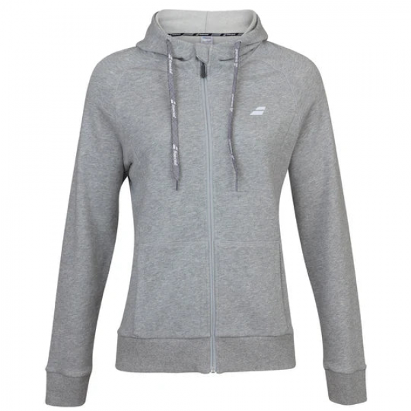 BABOLAT Exercise Hood Jacket – High Rise Heather – Girls